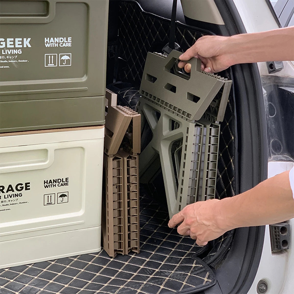 Portable Folding stool High Load Bearing Durable footstool Foldable