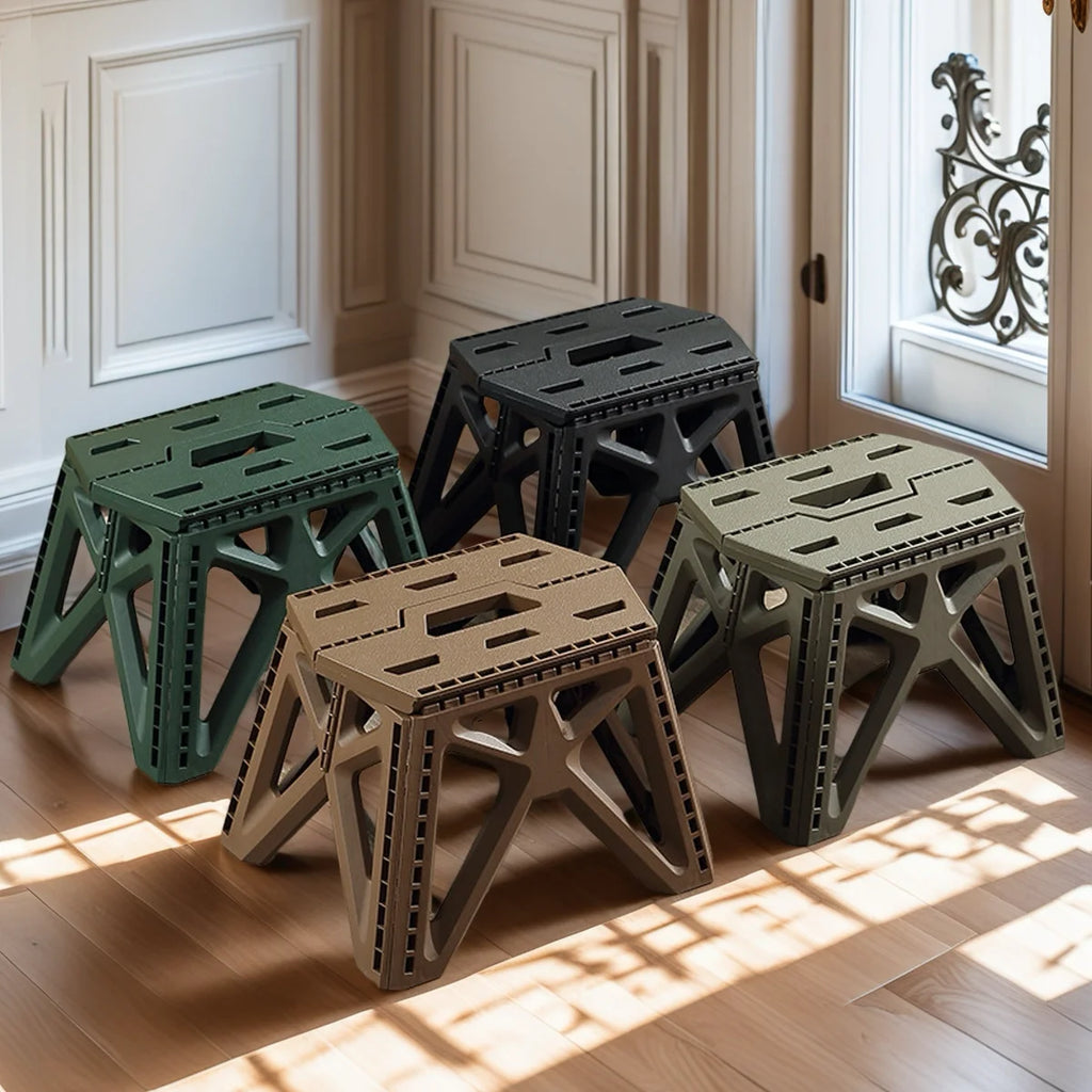 Portable Folding stool High Load Bearing Durable footstool Foldable